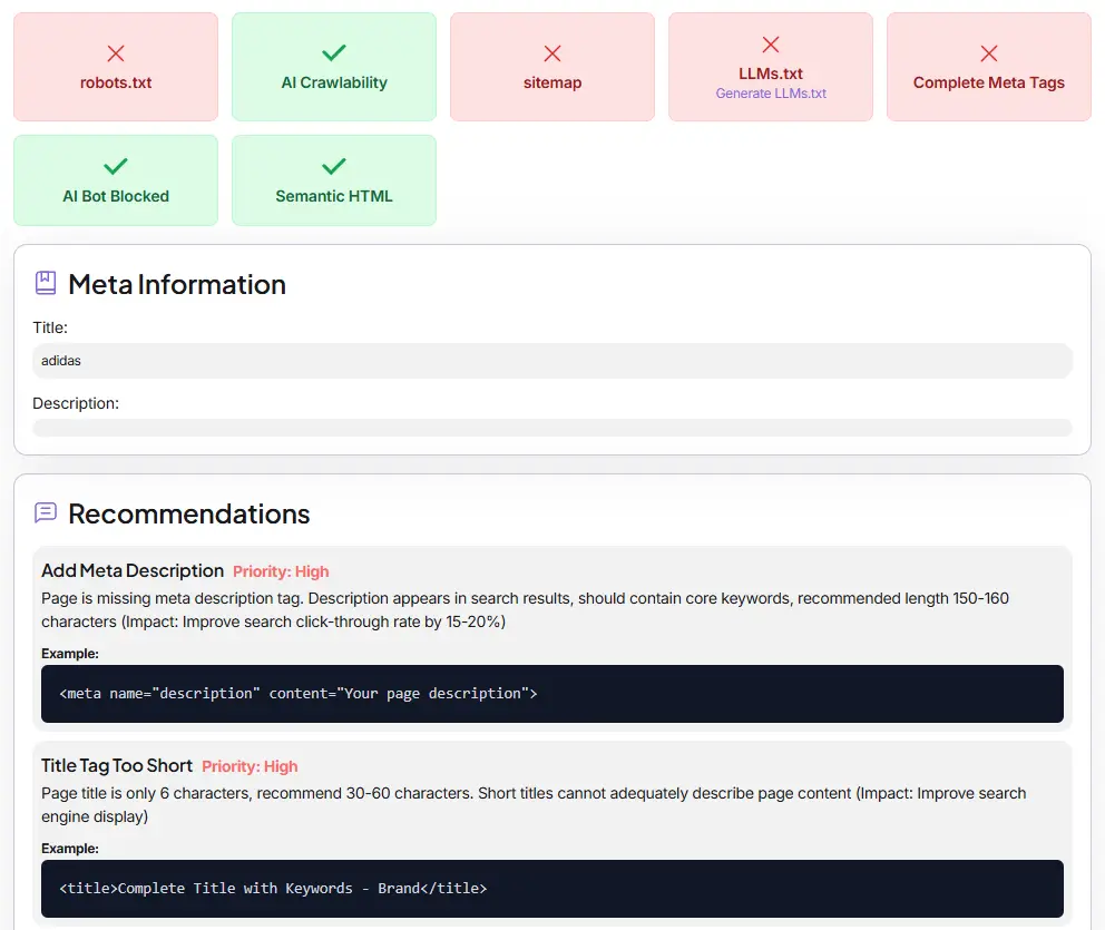Make it easier for AI to understand your pages